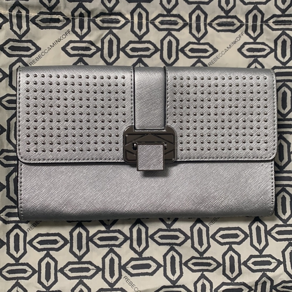 Rebecca Minkoff Metallic Clutch
